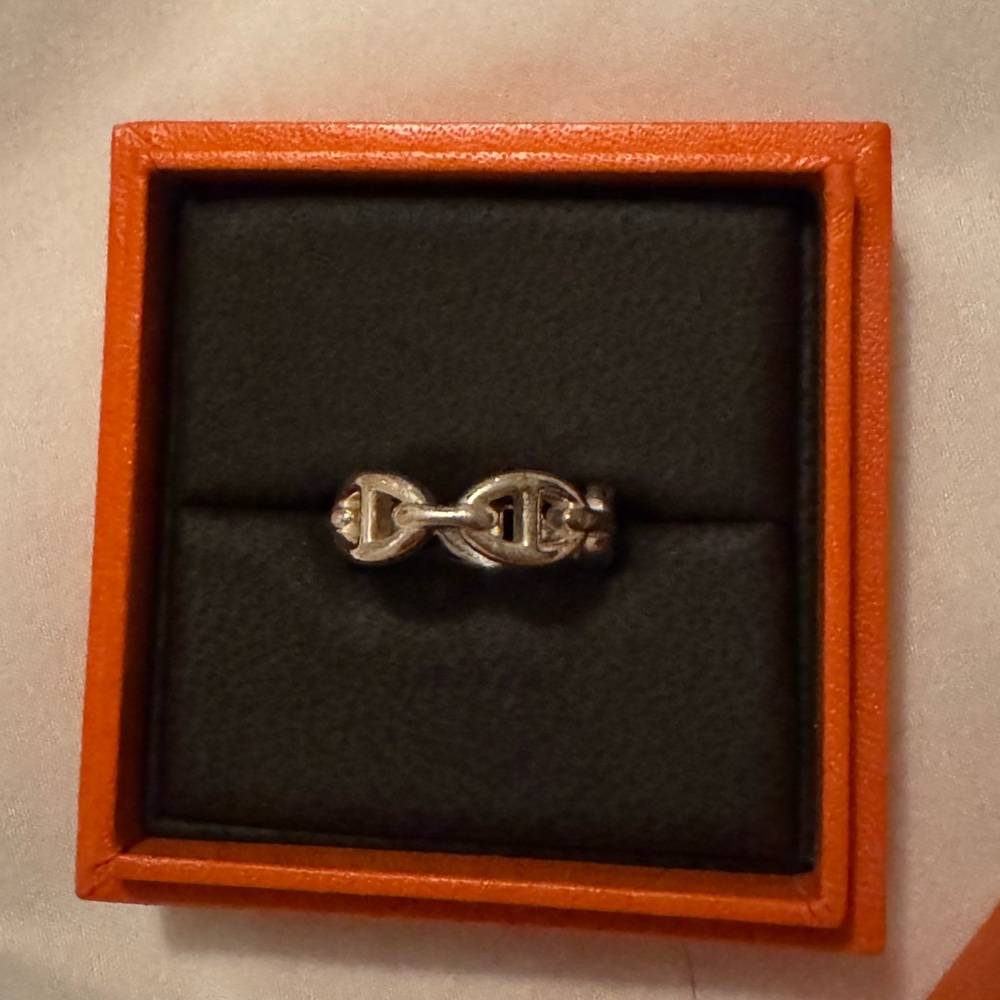 Hermes Chaine d'ancre Enchainee ring, small model - Picture 2 of 8